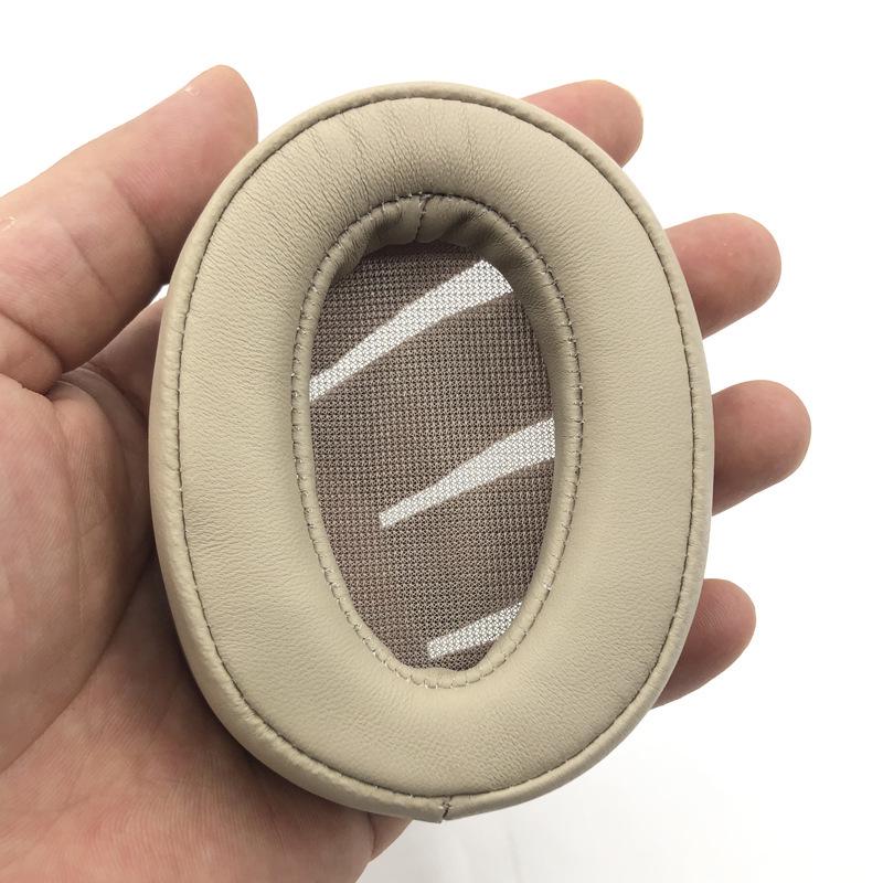 Zubehör für Sony MDR-100ABNWH-H900N Kopfhörer: Ohrpolster, Ohrmuscheln und Kopfbügelpolster.