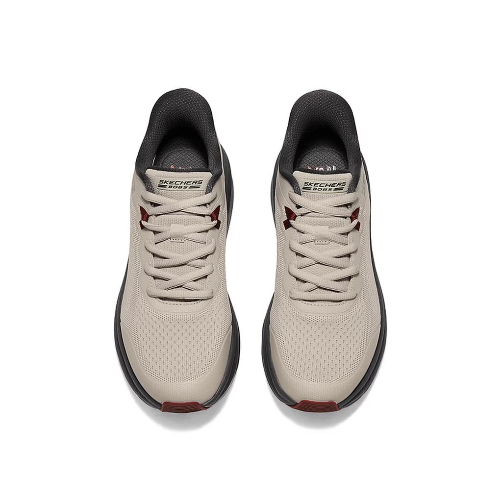 Skechers Bobs Skills Comode Versatili Antiscivolo Resistenti Supporto Reattività Ammortizzanti Scarpe da Corsa Casual Sneaker Uomo 118431-NTGY