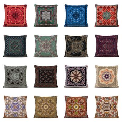 Design Exquisite and Luxurious National Palace Style Combination Plush Pillowcase Design Cushion Waist Pillowcase