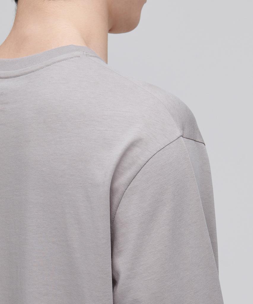 MUSINSA STANDARD [Cooltandard] Crew Neck Long Sleeve T-Shirt [Mushroom]