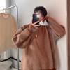 Men's Round Neck Striped Sweater - Autumn/Winter Retro Knit Pullover, Versatile and Loose-Fit.