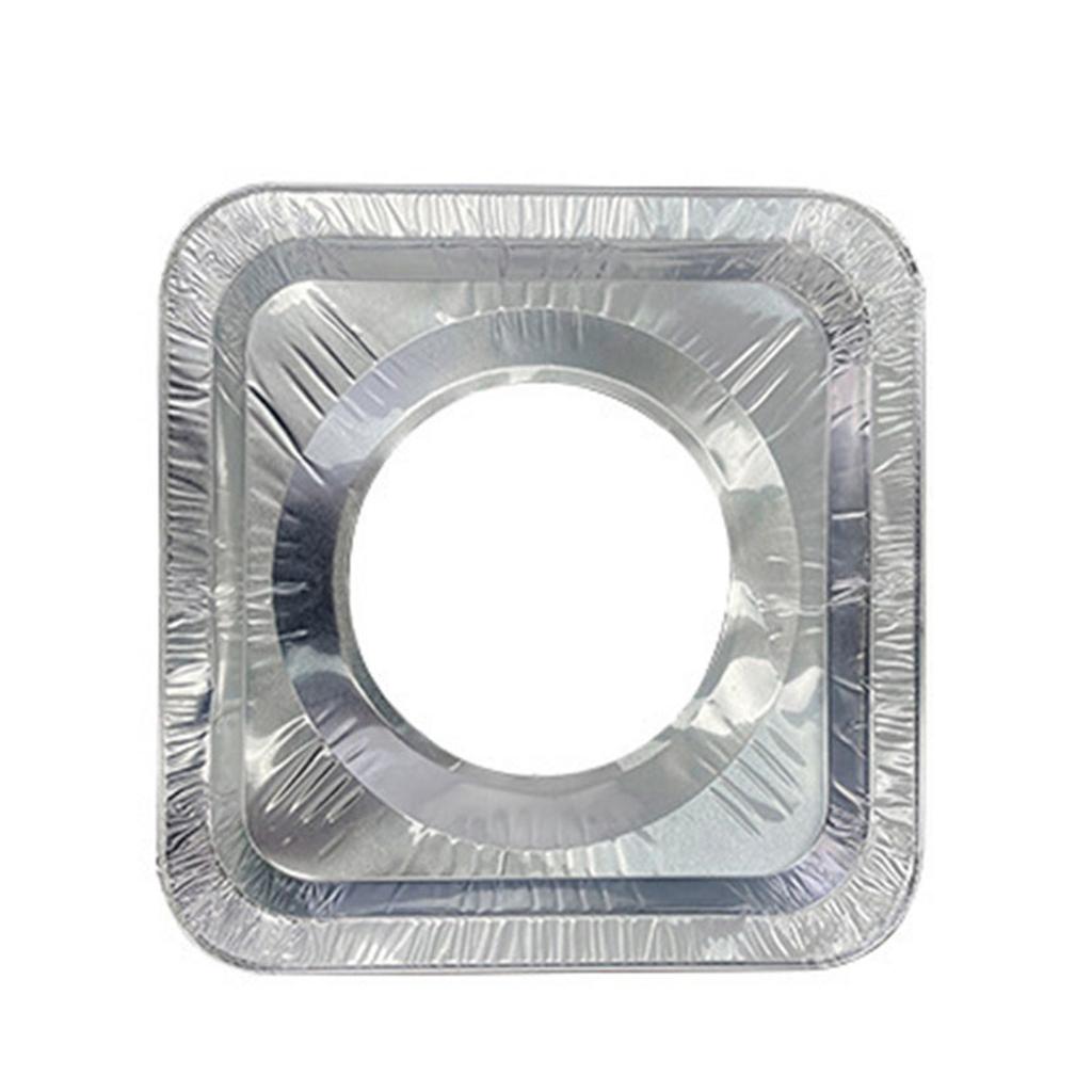 Stove Top Covers Aluminum Foil Liners Square/Round Stove Burner Covers Range Protectors for Kitchen Gas Range Top