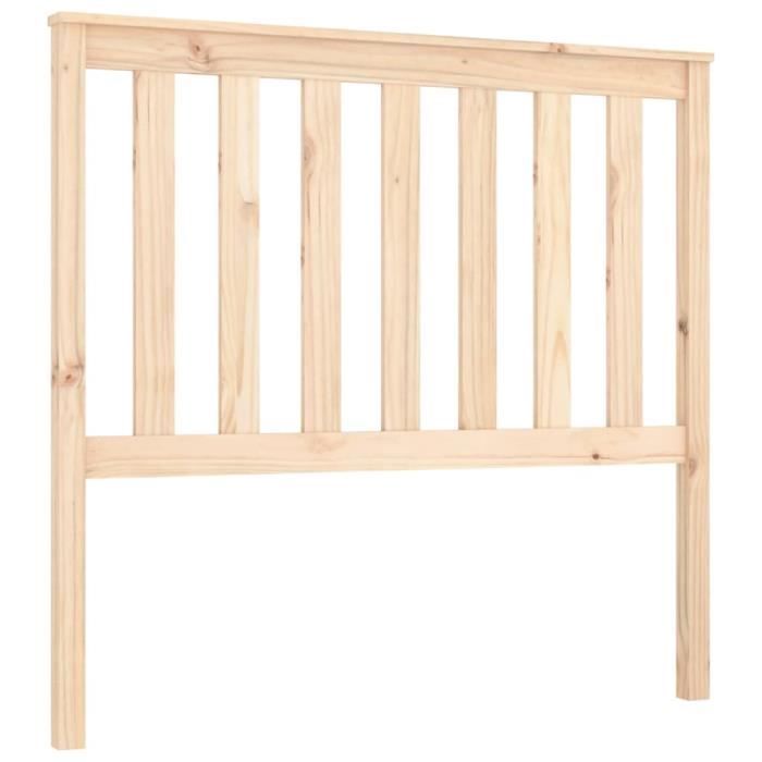 VidaXL Tête de lit 106x6x101 cm Bois massif de pin 818505