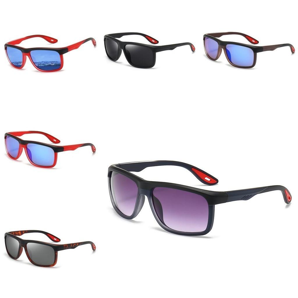 Unique Oval Design Frame Polarized Sunglasses  Summer Outdoor Sun Protection
