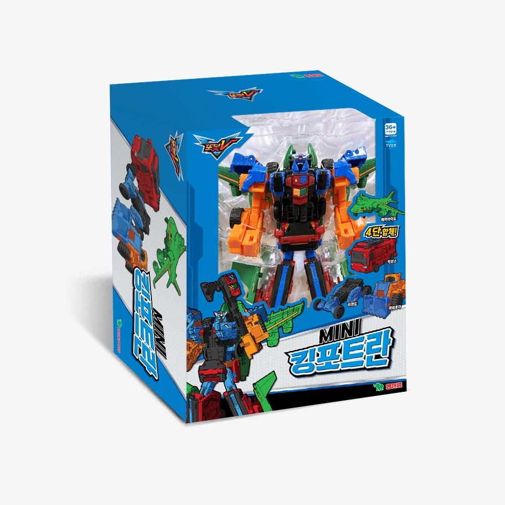 Young Toys Tobot V MINI King Potrun (4-Stage Combination Robot)