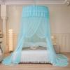 Summer Princess Style Dome Mosquito Net No-Assembly Floor-Standing Bed Canopy Thickened Encrypted Fiberglass Mesh Curtain