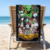 1pc Jack1 Beach Towel with Custom Name, Beach/Swimming/Bath/Picnic/Camping Towel, Suitable for Seaside Beaches