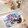 Genshin Impact Keqing Anime Door Mat Nordic Style Bedroom Living Room Doormat Home Balcony Anti-Slip Alfombra