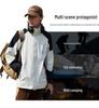 Men's 3-in-1 Windproof Waterproof Mountain Hiking Jacket with Fleece Liner