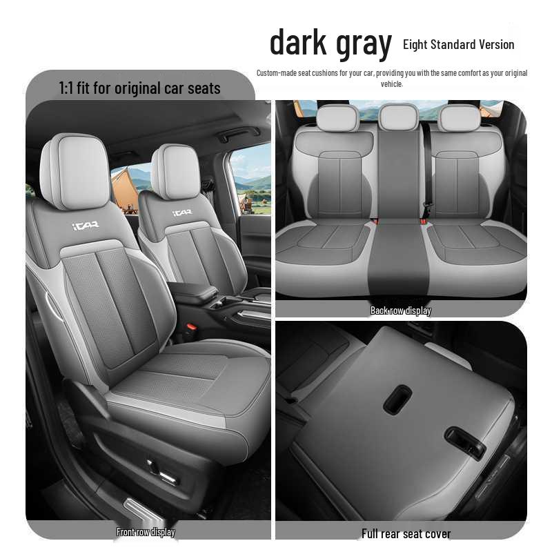 All-Season Fully Enclosed Car Seat Cover for Chery iCar 03T Standard Edition