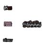 Bold Contemporary And Letter Brooches With Colorful Designs Perfect For Casual And Wear Formal