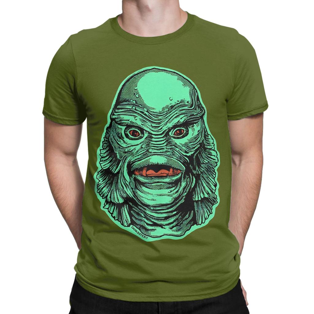 Ccreature From The Black Lagoon Gill Unisex Novelty 100 Cotton TShirt Ccreature From The Black Lagoon Tees Tops For Unisex