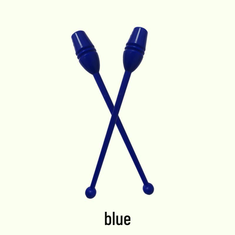 

Rhythmic Gymnastics Training Clubs Set for Adults & Children - 5 Colorful Clubs for Competition & Fitness. Small 35cm x 1 синий