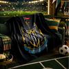 Newcastle United Wappen Decken Flanelldecken Plüsch für Sofa Bett Geschenke für Männer Frauen Reise Picknickdecke Weihnachtsgeschenke für Fans