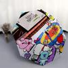 1pc BT21 Characters Outdoor Umbrella - Automatic Opening/Closing - Portable 3-Fold Design - 8-Rib Iron Frame - Perfect Gift for Fans, Travelers,