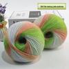 Rainbow Gradient Dyed Yarn 200g - Perfect for DIY Knitting Shawls, Scarves, Sweaters & Coats