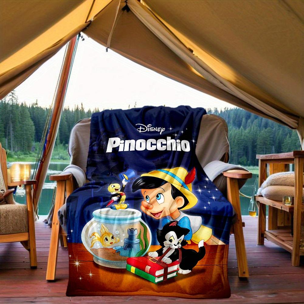 1 Stück, Pinocchio Decke Weiche & Gemütliche Überwurfdecke, Wohnzimmer, Reisen, Camping, Auto Decken