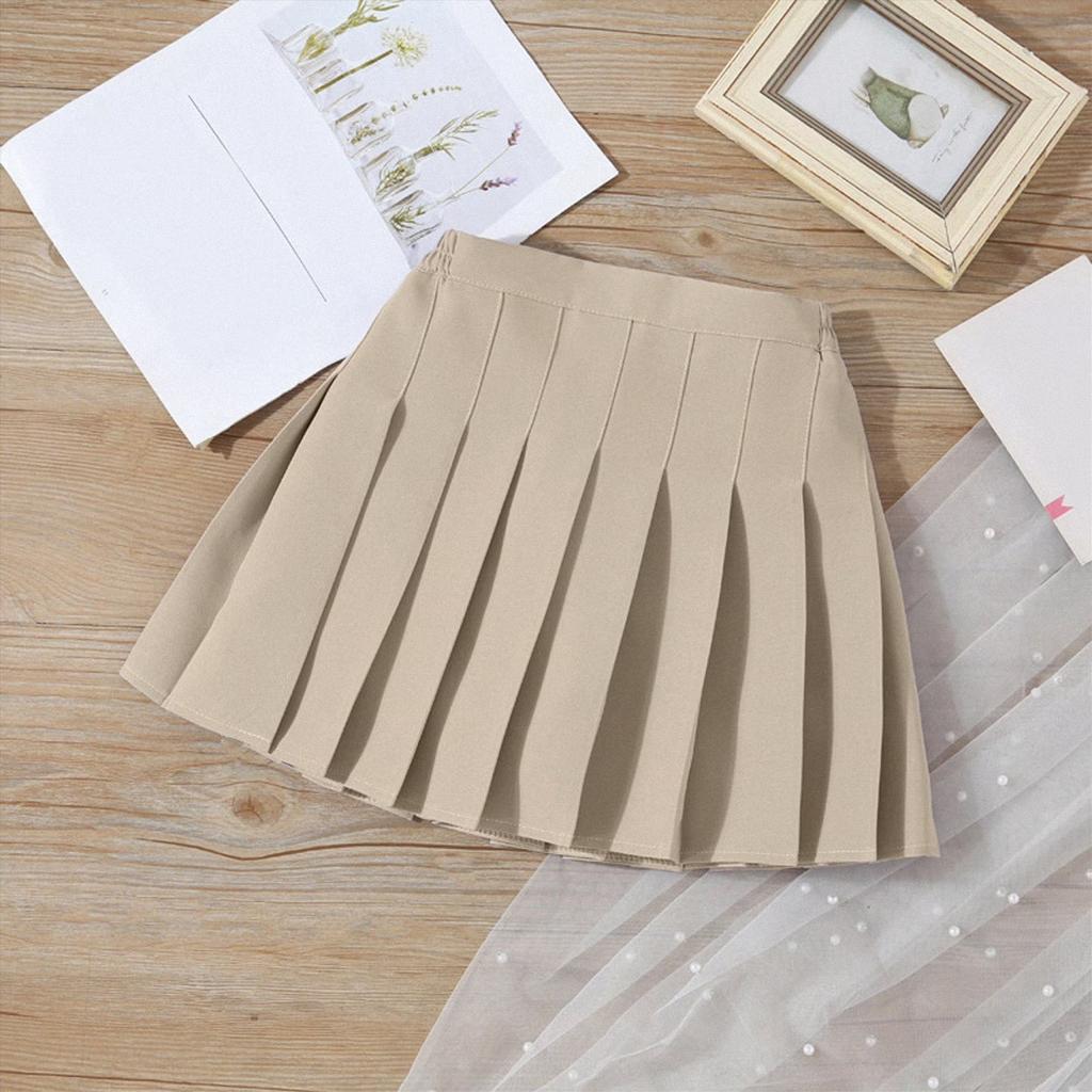 Girls Pleated Skirt for School and Casual Wear