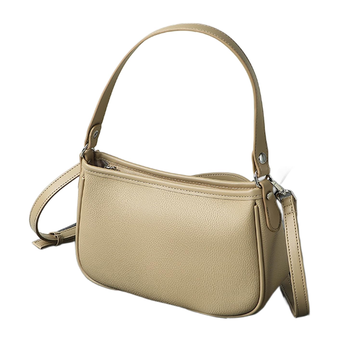 

Welltude Women s Shoulder Bag, Small Mini Bag, Pochette, Mini Shoulder Bag, 2506 (Beige)