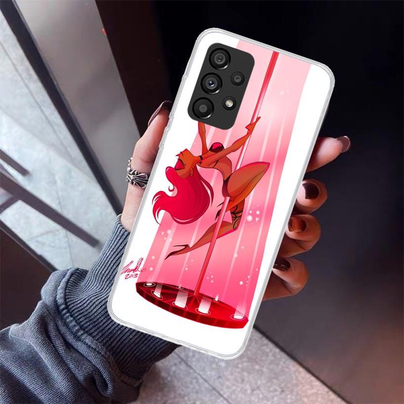 Pole Dancer Dancing Phone Case For Samsung Galaxy A17 A57 A37 A16 A26 A36 A56 A15 A25 A35 A55 A14 A13 A54 A53 A34 A24 A33 A23 Ga