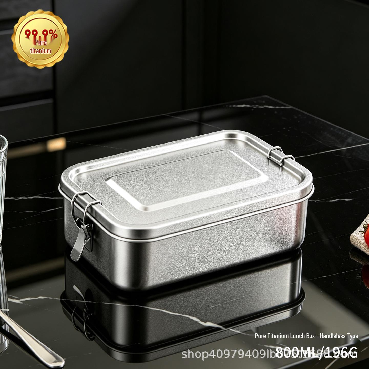 Leak-Proof Titanium Lunch Box with Lid