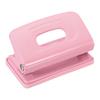 6mm 2-Hole Puncher Paper Punch Tool Portable Hole Puncher Effortless Punching for Binding Card-stock File 8 Sheet Punch Capacity