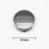 4Pcs 61mm Car Wheel Center Caps Logo For s7 Sline A6 A4 A3 A7 A5 Q3 Q5L Q7 Q2 S4 S5 S6 S7 Emblem Rim Cover Hub Cap Accessories7s