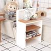 1/12 Scale Miniature Sideboard TV Cabinet Dual Use Storage Rack for Dollhouse Diorama Scene Decor Hobby Gifts