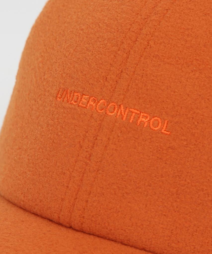 Eondeokeonteulol Winter Fleece Ball Cap U Logo / Polar Fleece / Sunny Orange