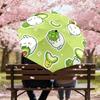 1PC Avocado Rabbit Umbrella-8-Rib Reinforced, Automatic Open, Lightweight & Durable, Cute Fashion Accessory for Outdoor-Y0375