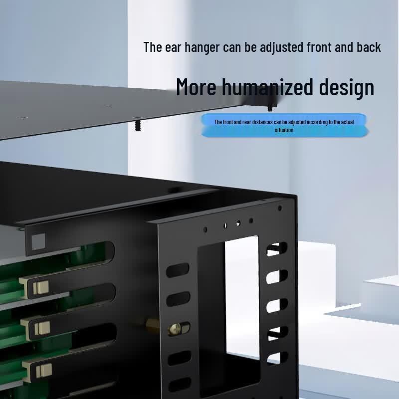 SUAXUA 12-Core FC Single-Mode Fiber Optic Splice Tray ODF Unit