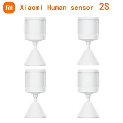 Senzor de corp uman Mijia 2S cu suport Monitor de mișcare a corpului Legătura inteligentă Funcționează cu aplicația Mihome pentru casă inteligentă