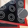 1PC Perforated Silicone Baking Mat, With Puff & Round Patterns, Reusable Non-stick Oven Liner, For Cookies Macaron Bread