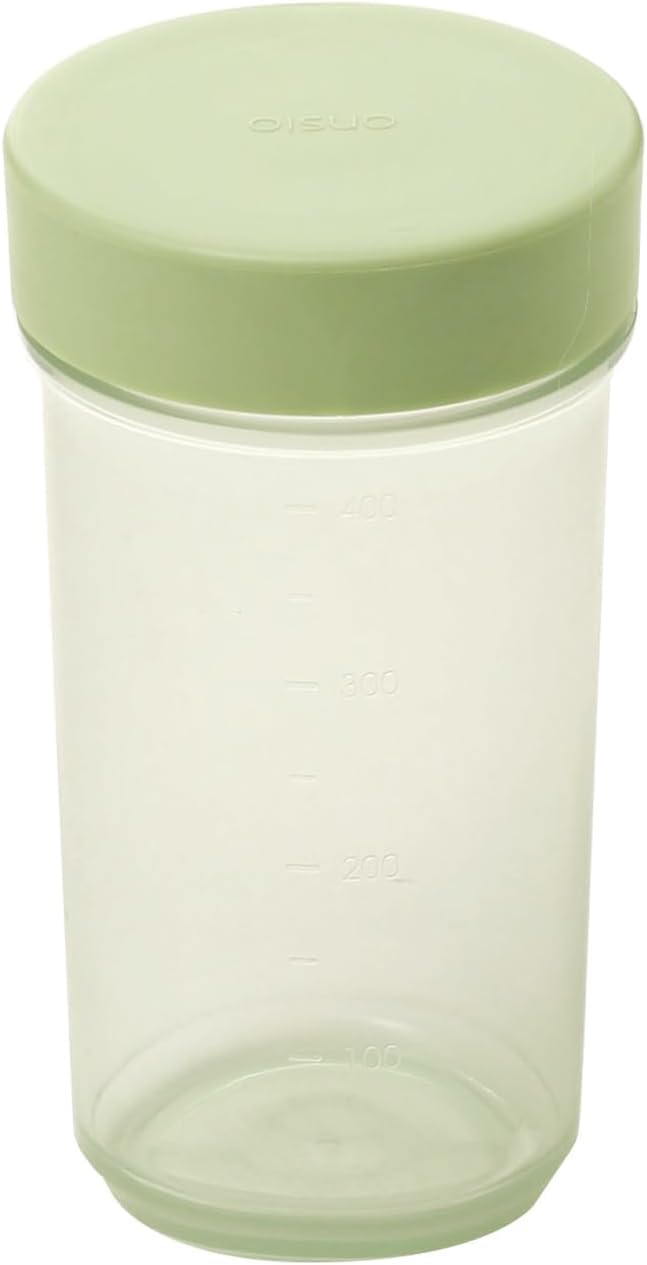 

ansio Water Protein Easy to with TPX Dishwasher Made in Japan (Ansio) BC-11 Bottle/Shaker Bottle, 520ml, Shaker, Clean, Graduations, Green, Resin, зелёный