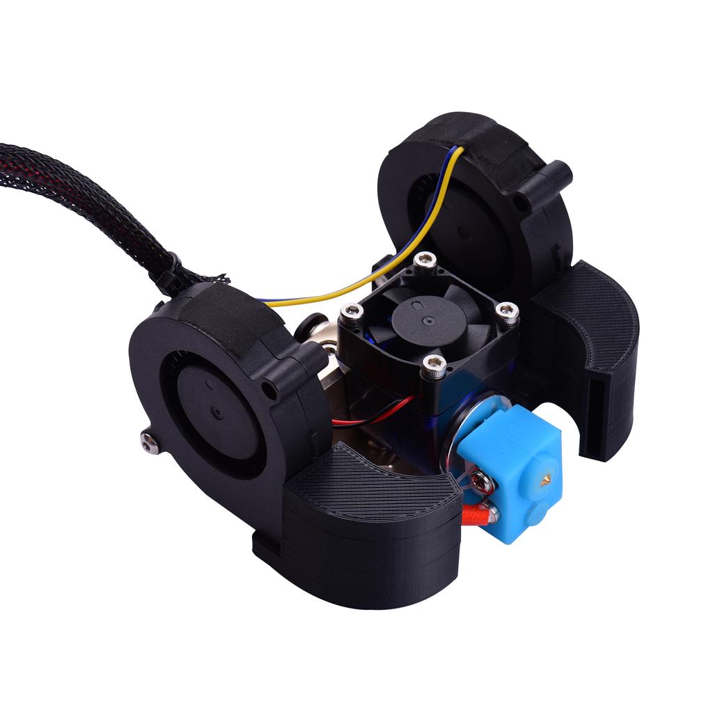 Kit Hotend pentru extruder asamblat complet Aibecy Ender cu bloc de încălzire din aluminiu, răcire cu duză de 0,4 mm