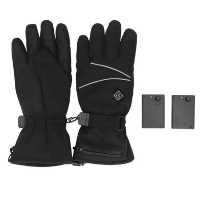 Heated Gloves Skiing Snowboarding Electric Battery Heated Gloves with 3 Heating Levels Skiing for