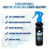 Fast-Acting Car Ice and Snow Spray - Winter Window and Door Handle Defrost, Anti-Freeze Formula