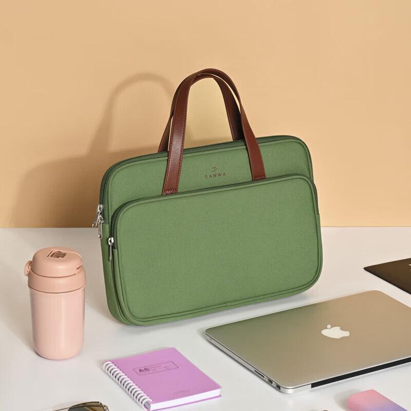 Shanye BAG-WHC1GR Women s 13.3-inch Laptop Tote Bag