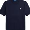 Polo Ralph Lauren Solid Color Small Pony Embroidered Crew Neck Short Sleeve Knit Shirt Men Tops Deep-Blue MNPOSWE1N820038-400