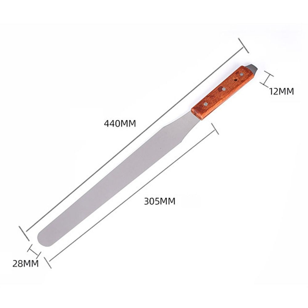 4-12 Inch Ink Mixing Scraper Stainless Steel Squeegee High-quality Ink Spatulas  Paint