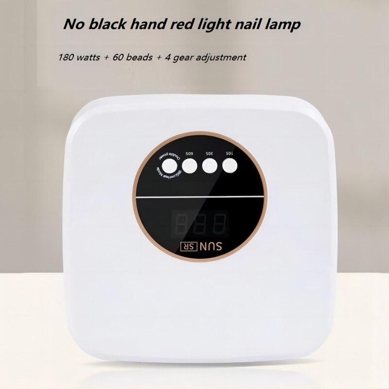 LED Induction Light Therapy Machine Nail Store Special Red Light 5 Seconds Fast Dry Baking Lamp Does Not Black Hand Nail Lamp