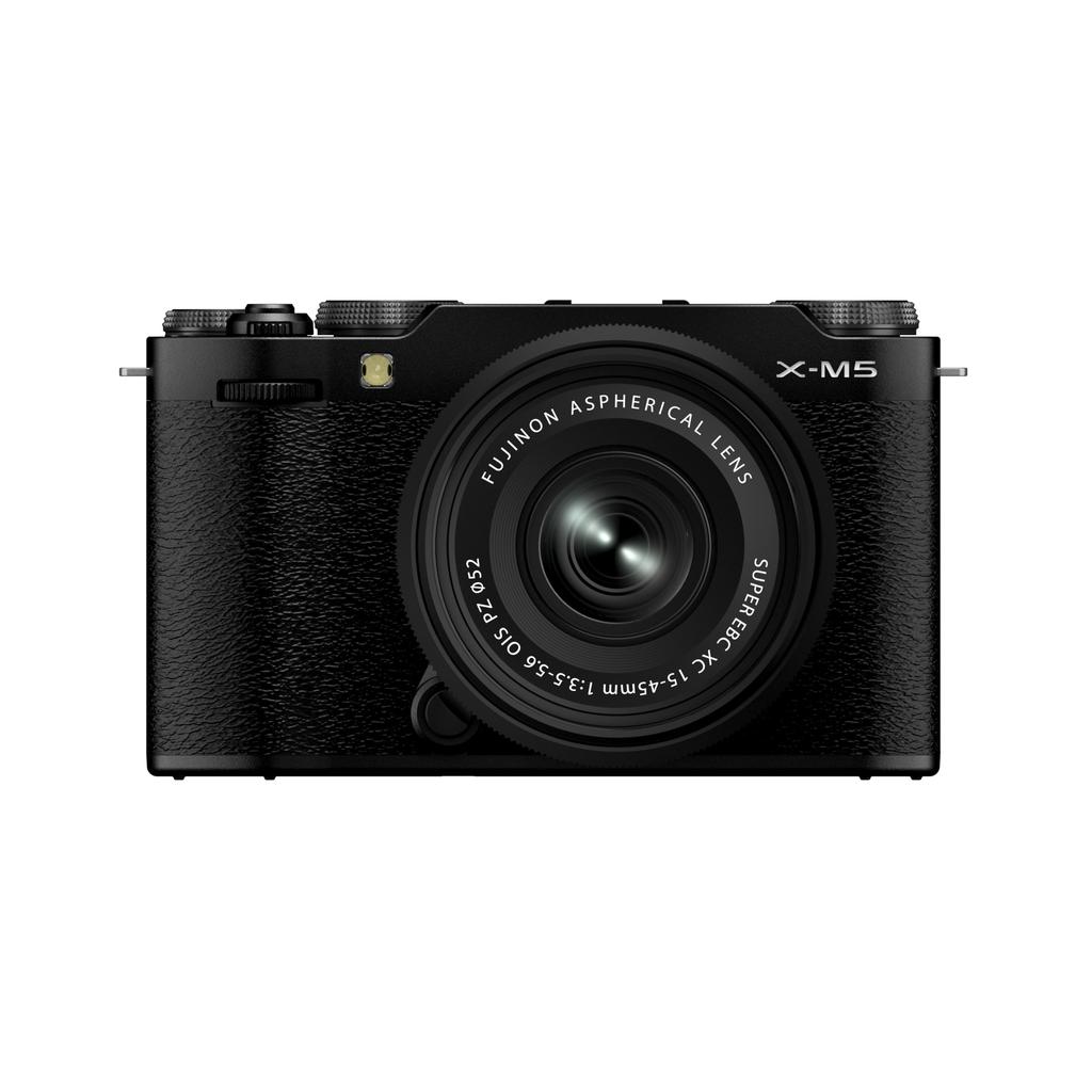 Fujifilm Mirrorless Camera with Lens Kit Black F JP Dual Language X-M5 (XF15-45) X-M5LK-1545-B (Japanese/English Model)