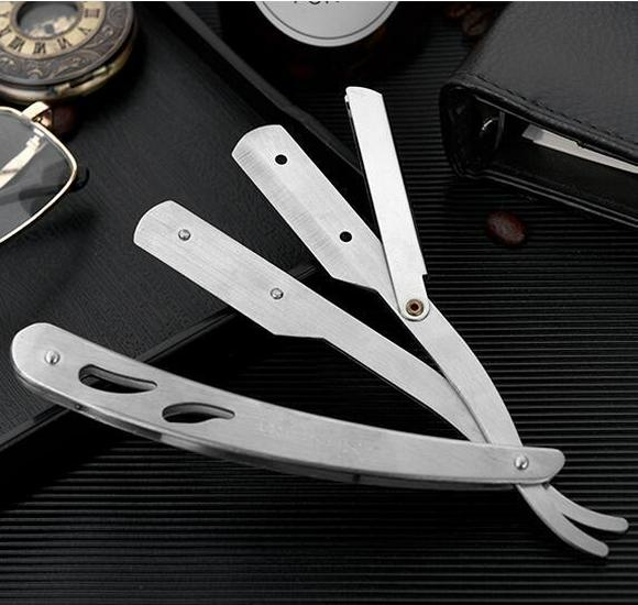 Stainless Steel Double-Edged Manual Shaver Razor Holder