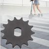 Black Motor Sprocket 10/14 Teeth Pinion Gear Durable Cast Iron Sprocket  Motor Mounting
