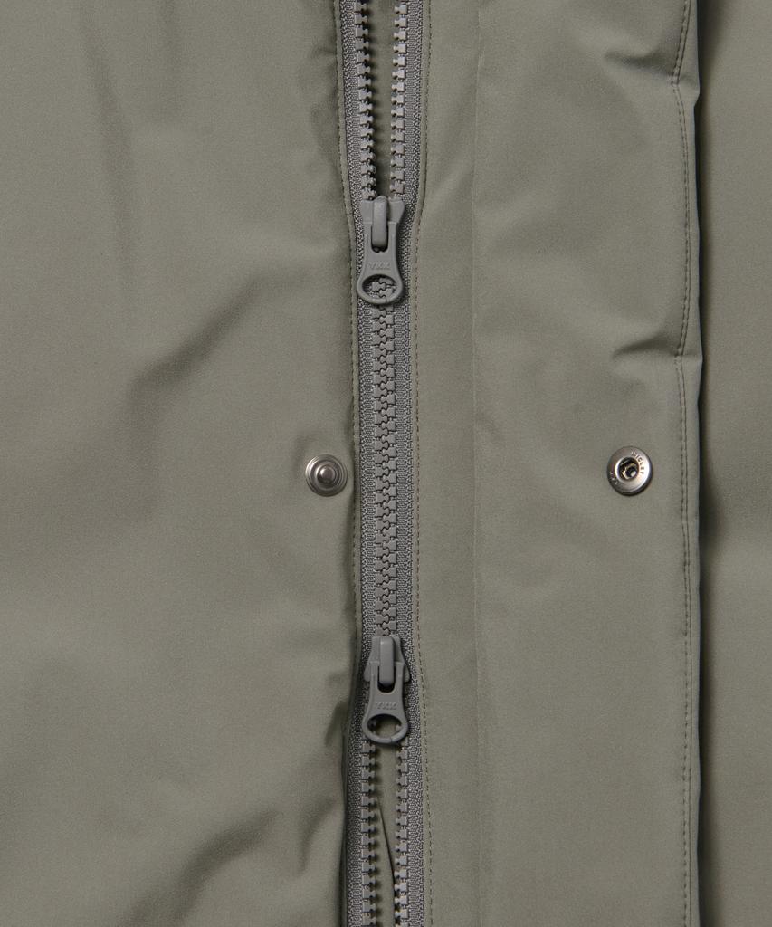 Musinsa Standard Daily Puffer Minimal Short Padded Jacket [Dusty Khaki]