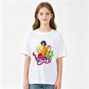 T-shirt per Bambini Totally Spies Retrò Stampa Cartoni Animati 100% Cotone Magliette Streetwear Ragazzi Ragazze Manica Corta Casual Top per Bambini Estate