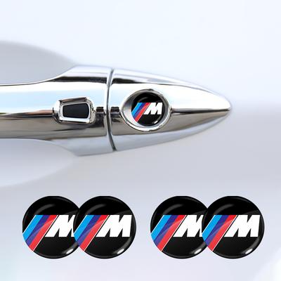 Car Door Lock Keyhole Sticker Auto Key Sticker Emblem For X6 X1 X2 X3 X4 X5 X7 E46 E39 E90 E36 E60 E34 E30 F30 E71 F10 F10