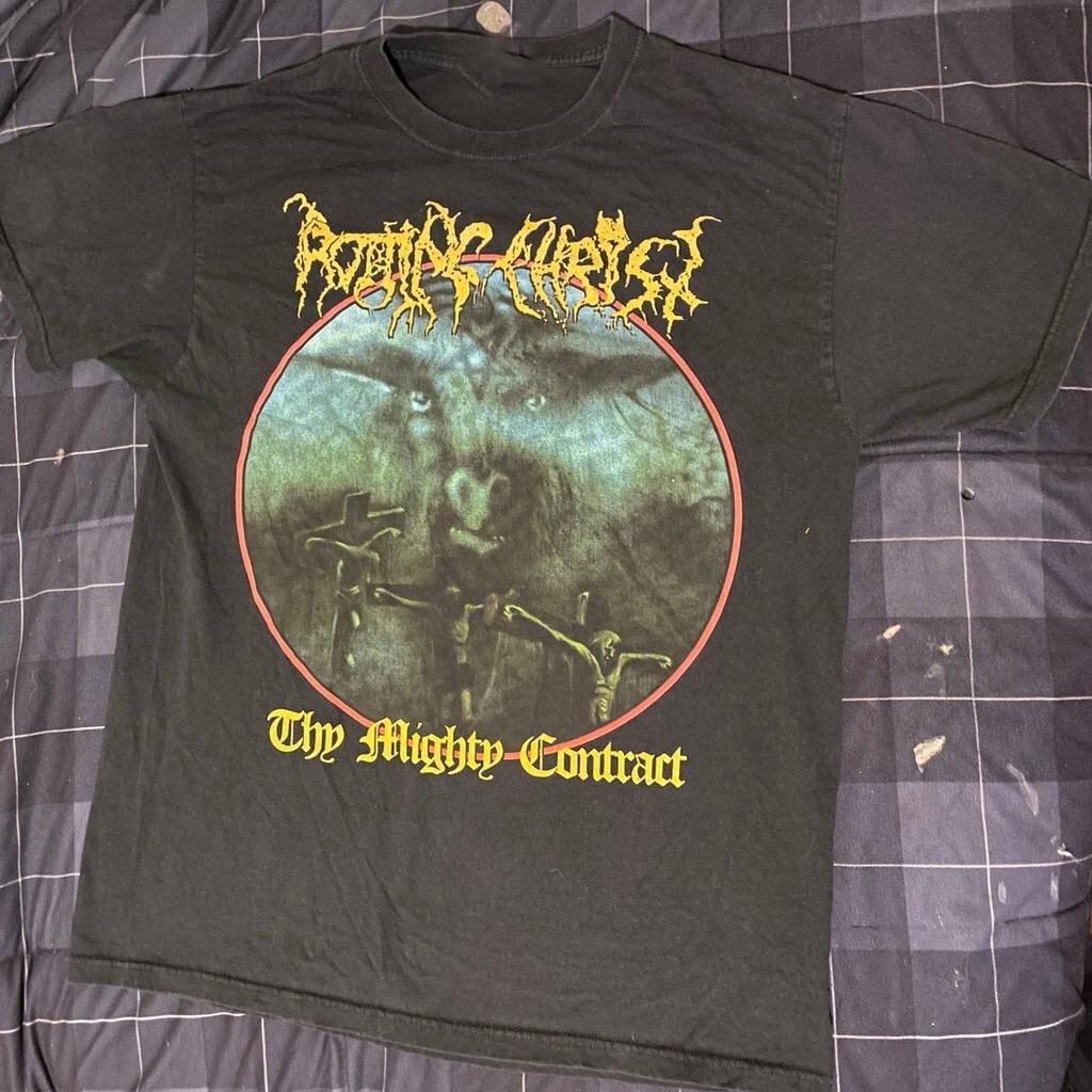 New Rotting Christ Mighty Contract 1998 Christmas Gift Unisex S-5XL Shirt BS275 XL