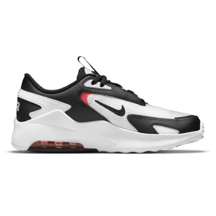 Nike Air Max Bolt Grade School 'Black Bright Crimson' (Unisex) White / Bright Crimson / Black Kids' Running Shoes CW1626 100