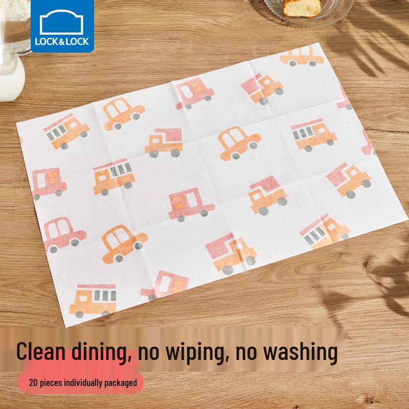 Lock & Lock Disposable Waterproof Placemats for Kids